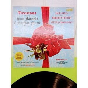 Firestone Presents Your Favorite Christmas Music‎ Vol 6 Vtg Vinyl Record 12" LP